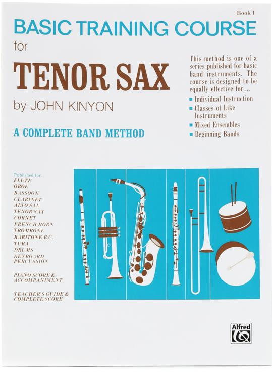 Alfred Music John Kinyon's Basic Training Course Tenor Sax, Book 1