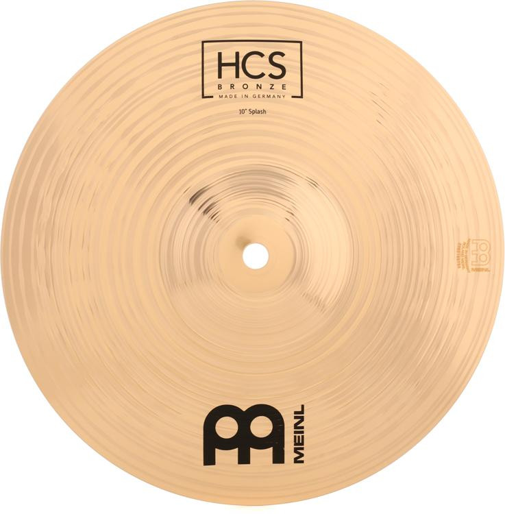 Meinl Cymbals 10 inch HCS Bronze Splash Cymbal Sweetwater