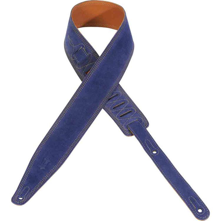 Levy's MS317EMP Suede Guitar Strap Indigo Sweetwater