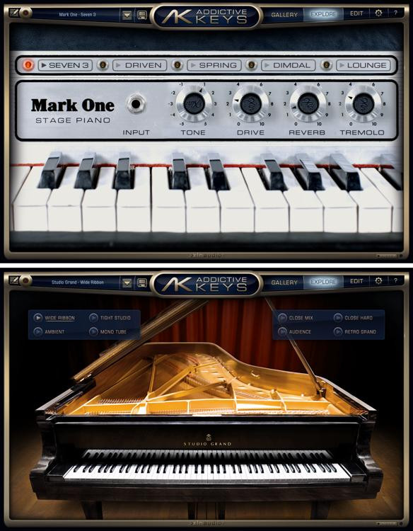 XLN Audio Addictive Keys Trio Bundle | Sweetwater