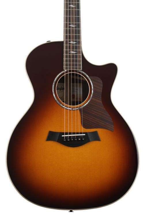 Taylor 814ce V-Class Acoustic-Electric Guitar - Sunburst | Sweetwater