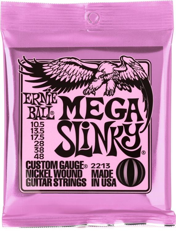 Ernie Ball 2213 Mega Slinky Nickel Wound Electric Guitar Strings