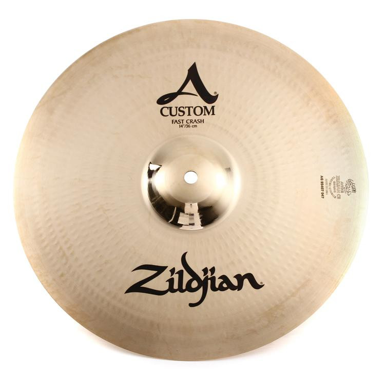 Zildjian 14 inch A Custom Fast Crash Cymbal Sweetwater