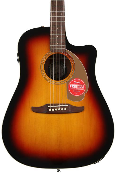 Fender Redondo Player AcousticElectric Guitar Sunburst Sweetwater