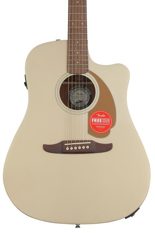 Fender Redondo Player Acousticelectric Guitar Bronze Satin Sweetwater