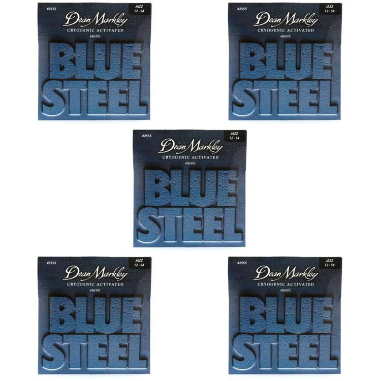 Dean Markley 2555 Blue Steel Electric Guitar Strings .012.054 Jazz