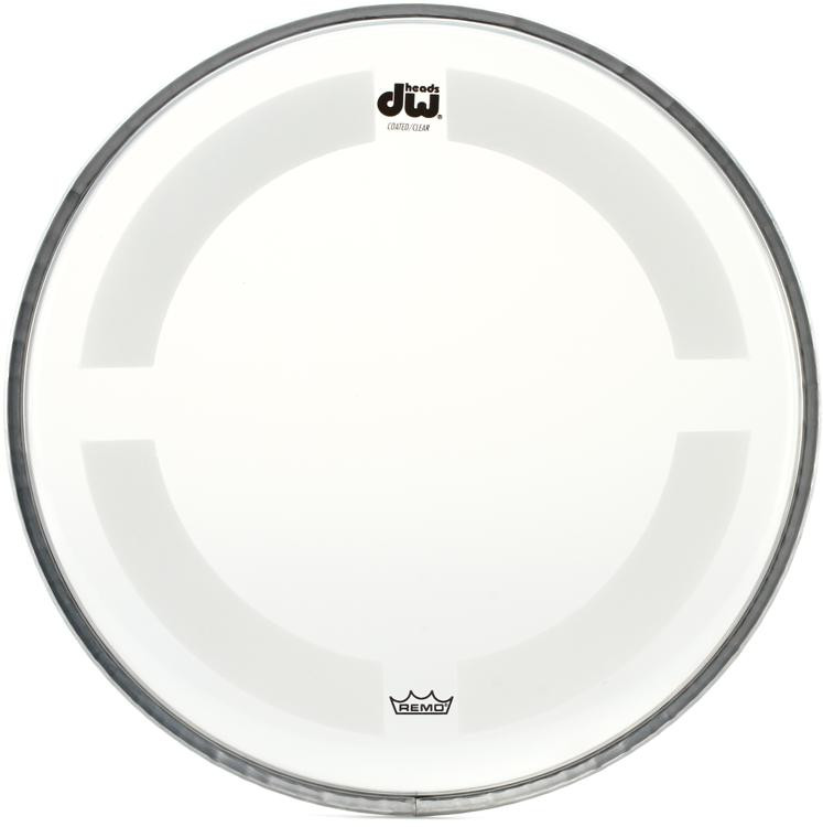 DW Coated/Clear Drumhead 8 inch Sweetwater