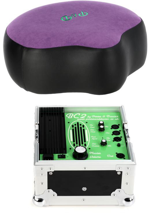 Porter & Davies BC2 Tactile Drum Monitor with Saddle Throne Top