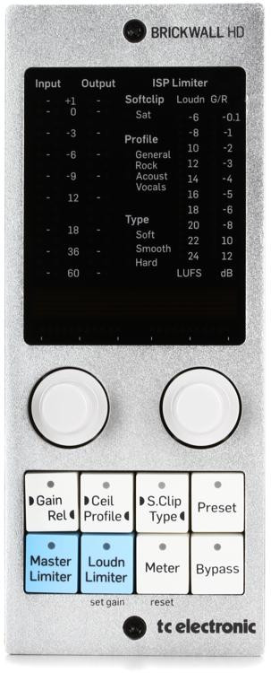 TC Electronic BRICKWALL HD-DT Mastering Brickwall Limiter Plug-in with