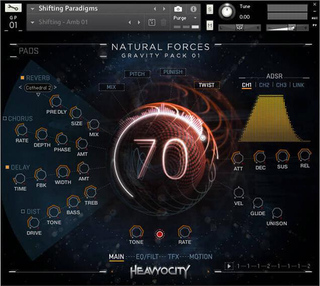 Heavyocity Natural Forces Gravity Pack 01图片1