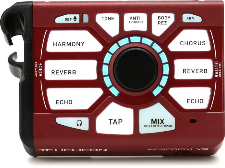 TCHelicon PerformVG Vocal and Acoustic Guitar Processor Sweetwater