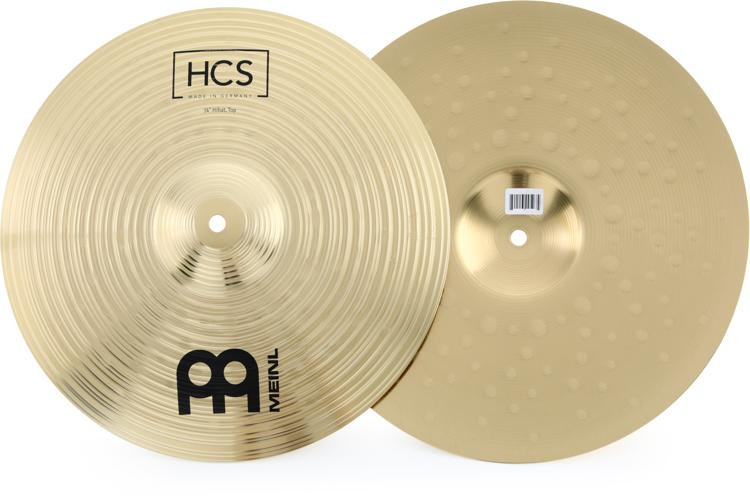 Meinl Cymbals 14 inch HCS Hihat Cymbals Sweetwater