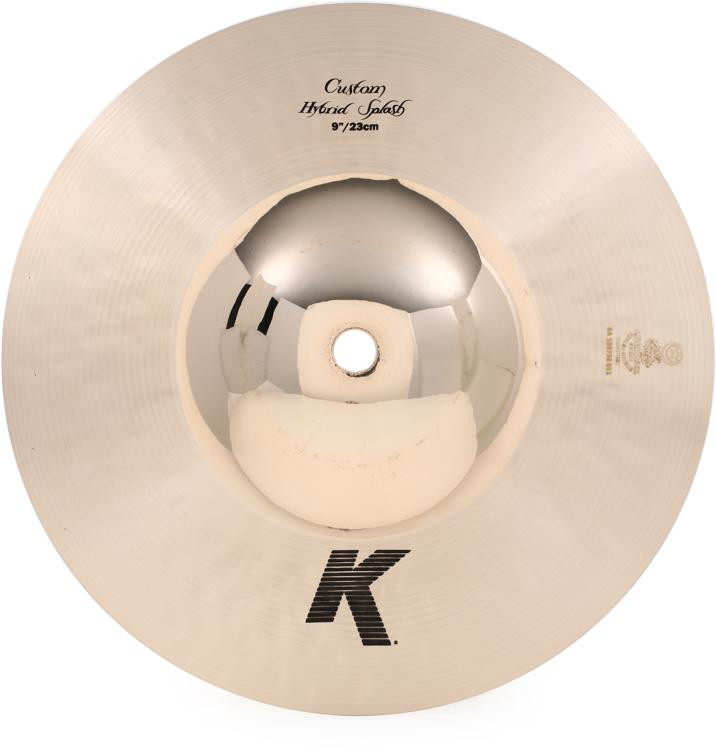 Zildjian 9 inch K Custom Hybrid Splash Cymbal Sweetwater