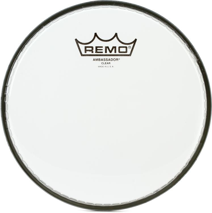 Remo Ambassador Clear Drumhead - 8 inch | Sweetwater