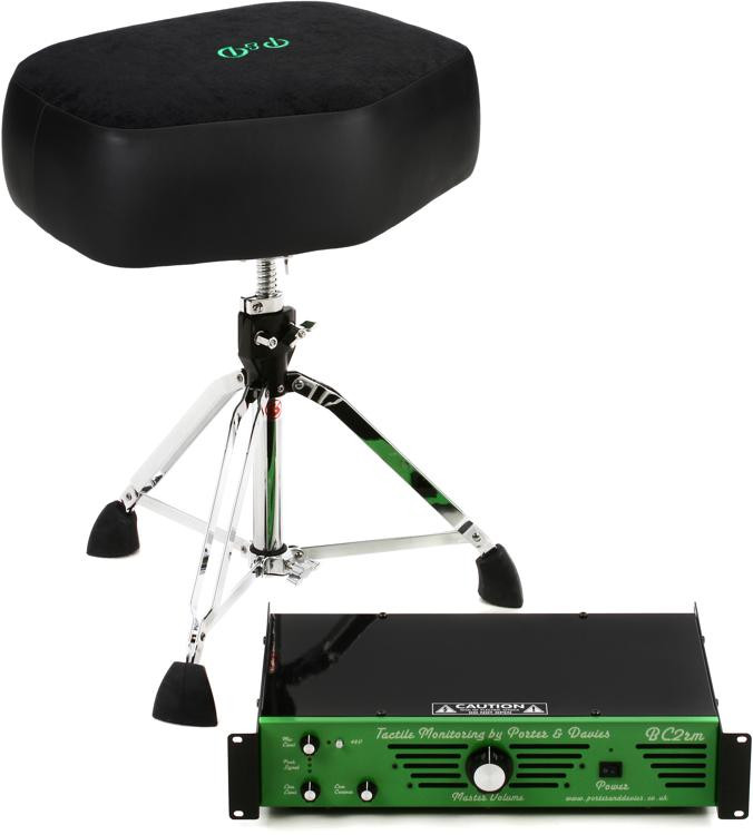 Porter & Davies BC2 Rackmount Tactile Drum Monitor with Extra Wide