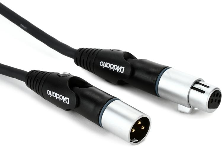 D'Addario Waves PWMS10 Custom Series Microphone Cable 10