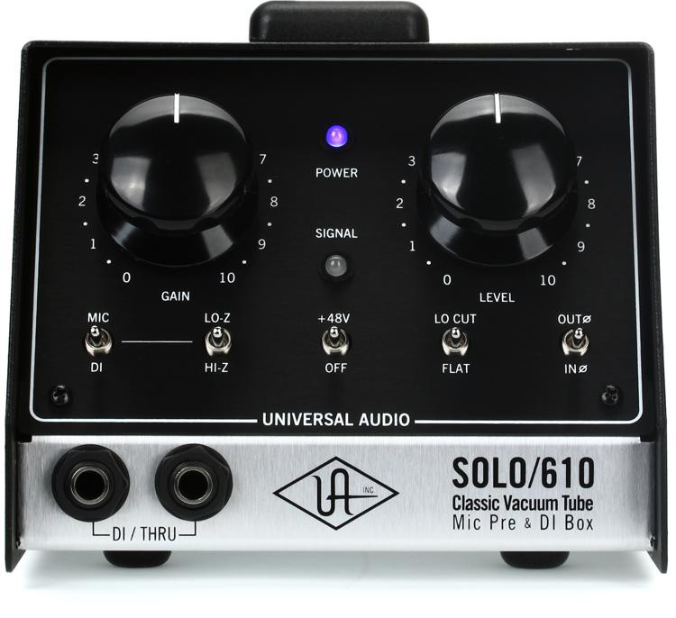 UNIVERSAL AUDIO SOLO/610 DI マイクプリ の+nuenza.com