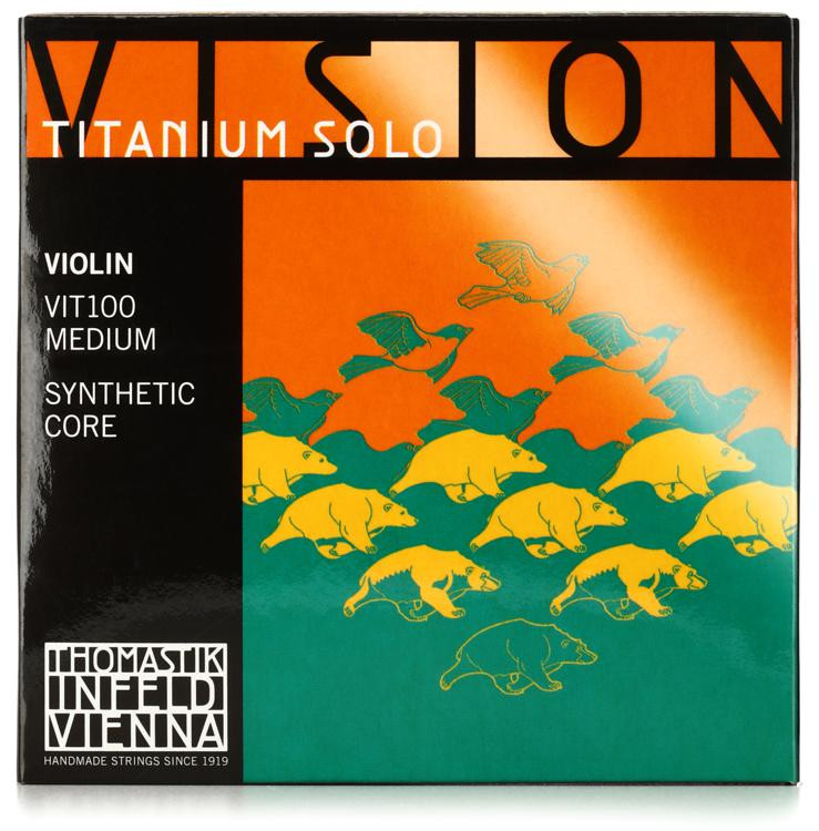 Thomastik Vision VIT04o Titanio Sol Orchestra Violino Corde