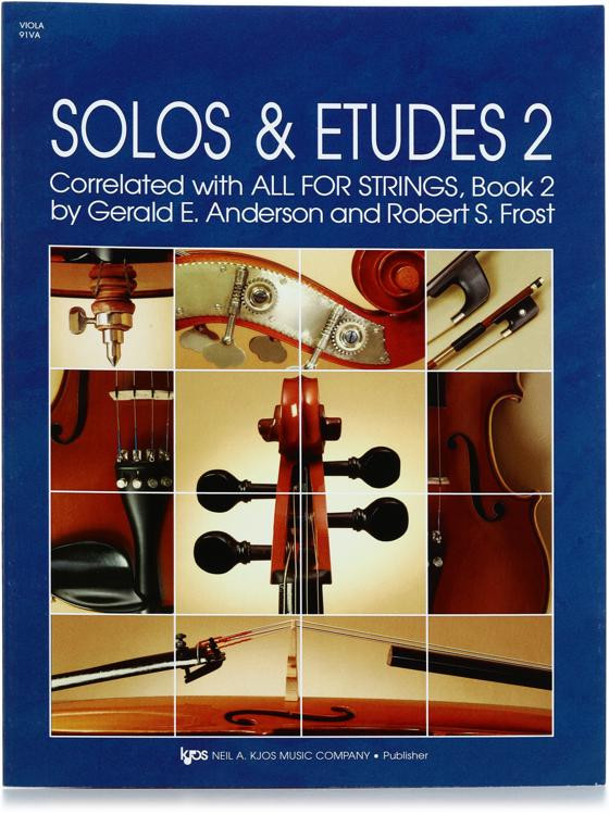 Kjos All for Strings Solos and Etudes, Book 2 Viola Sweetwater