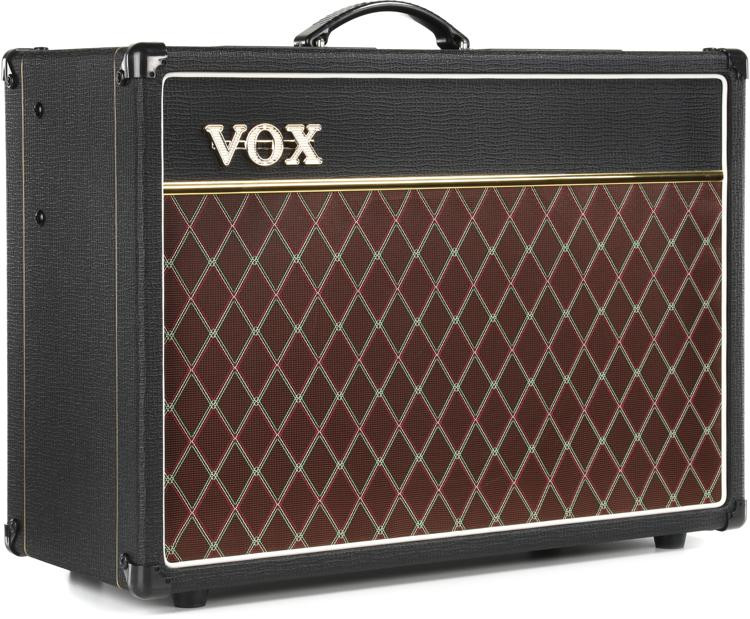 Vox AC15C1X 1 x12“15-watt管组合Amp与磁钢蓝色议长图像1