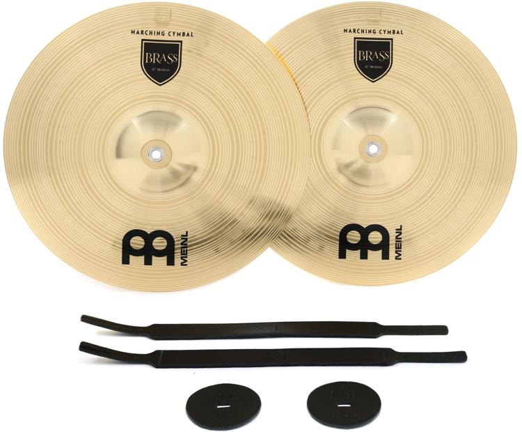 Meinl Cymbals Student Range Brass Crash Cymbals 16inch (1pair