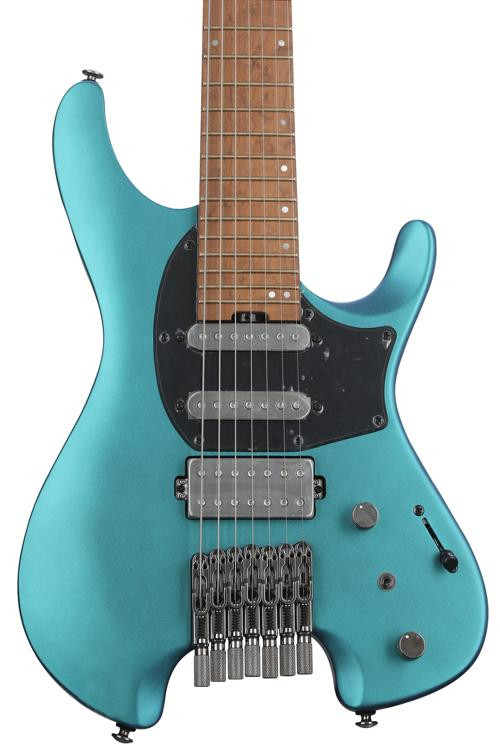 Ibanez Q547 7-string Electric Guitar - Blue Chameleon Metallic Matte ...