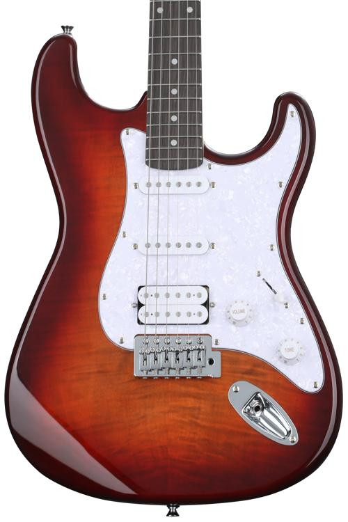 Washburn Sonamaster Deluxe Electric Guitar Tobacco Sunburst Sweetwater