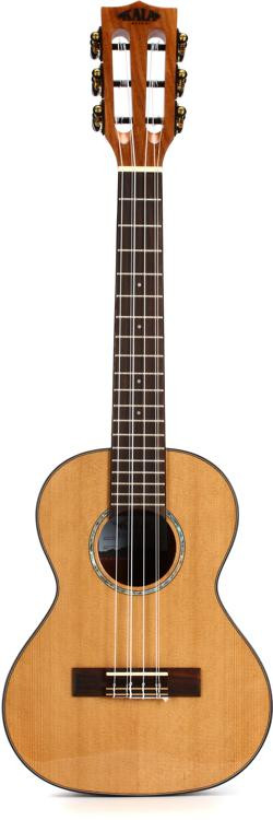 Kala Solid Cedar Top Acacia 6-string Tenor Ukulele - Natural | Sweetwater