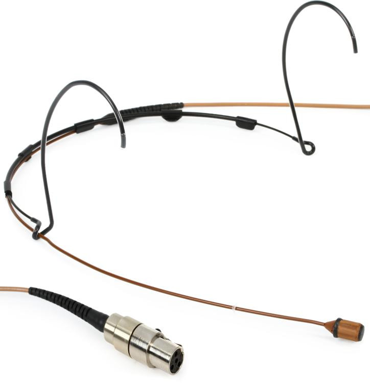 DPA 4088 CORE Directional Headset Microphone for Shure Wireless Brown