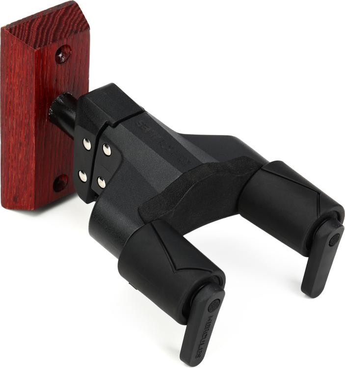 Hercules Stands GSP38WBR PLUS Short Arm Wood Base Wall Mount Guitar