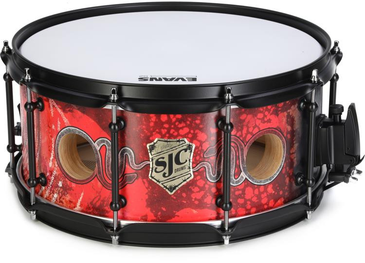 SJC Custom Drums Jay Weinberg Signature Snare Drum 6.5inch x 14inch