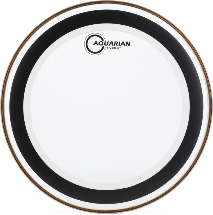 Aquarian StudioX Series Clear Drumhead 13 inch Sweetwater