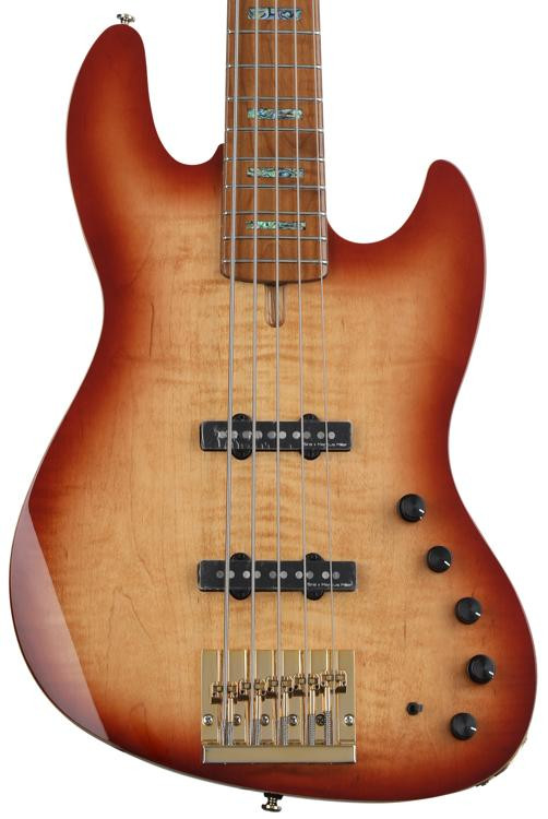 Sire Marcus Miller V10dx 5string Bass Guitar Tobacco Sunburst Sweetwater