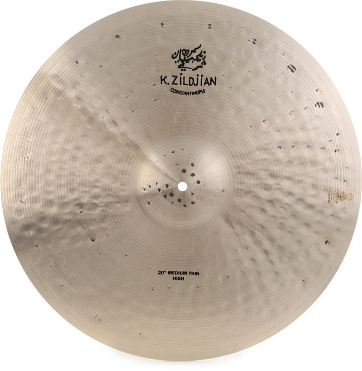 Zildjian 20 inch K Constantinople Medium Thin Ride Cymbal High Pitch