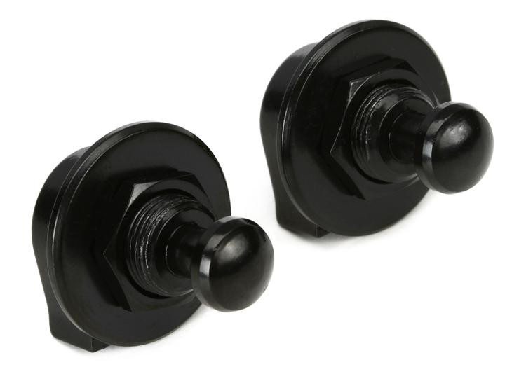 Grover GP800B Strap Lock Set Black Reviews Sweetwater