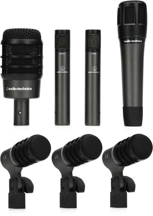 Audio-Technica ATM-DRUM7 7-Piece Drum Microphone Kit | Sweetwater