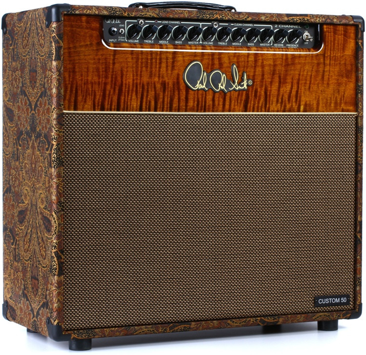 PRS 2Channel Custom 50 50watt 1x12" Tube Combo Paisley Sweetwater