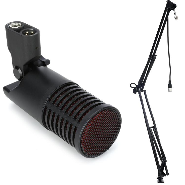 sE Electronics DynaCaster Dynamic Microphone with Stand and Cable
