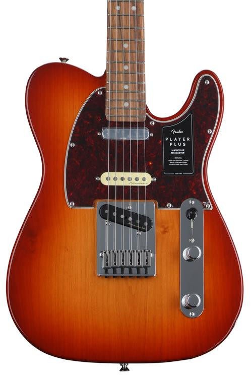 Fender Player Plus Nashville Telecaster Solidbody Electric Guitar ...