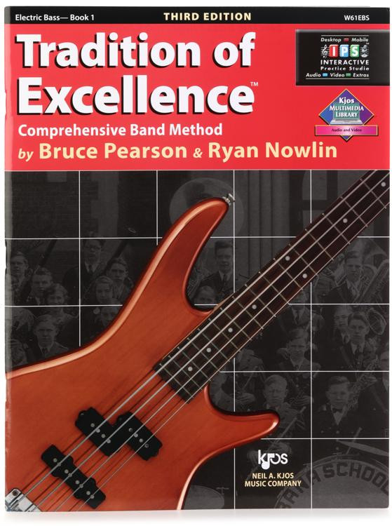 Kjos Tradition of Excellence Book 1 Electric Bass Sweetwater