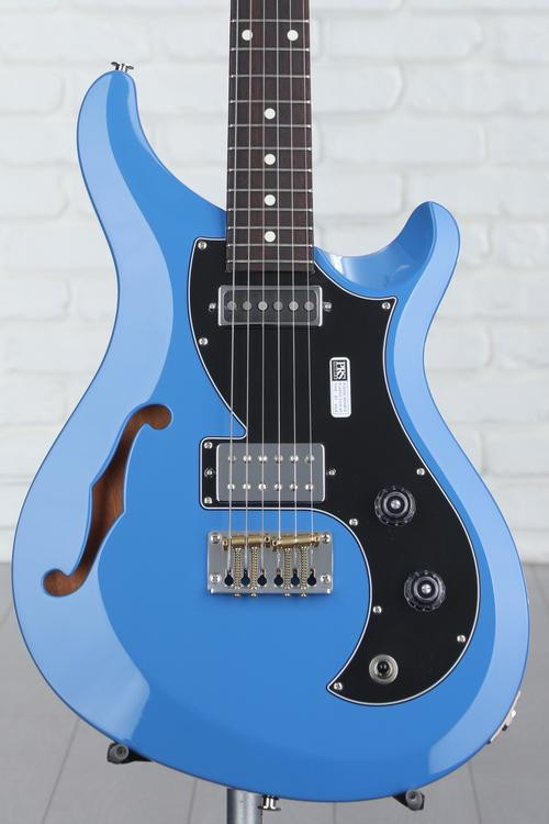 PRS S2 Vela SemiHollow Electric Guitar Mahi Blue Sweetwater