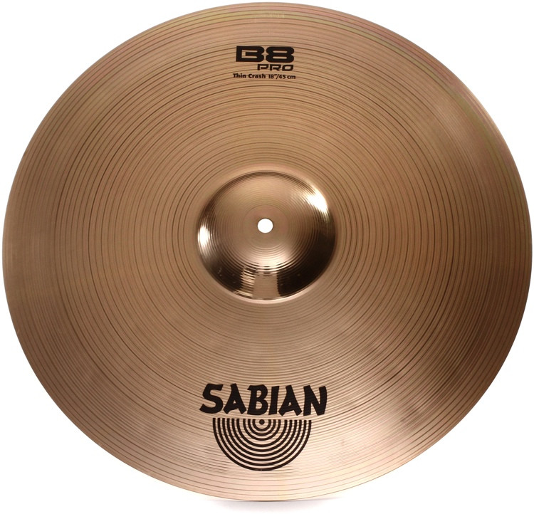 Sabian B8 Pro Thin Crash Cymbal 18" Sweetwater