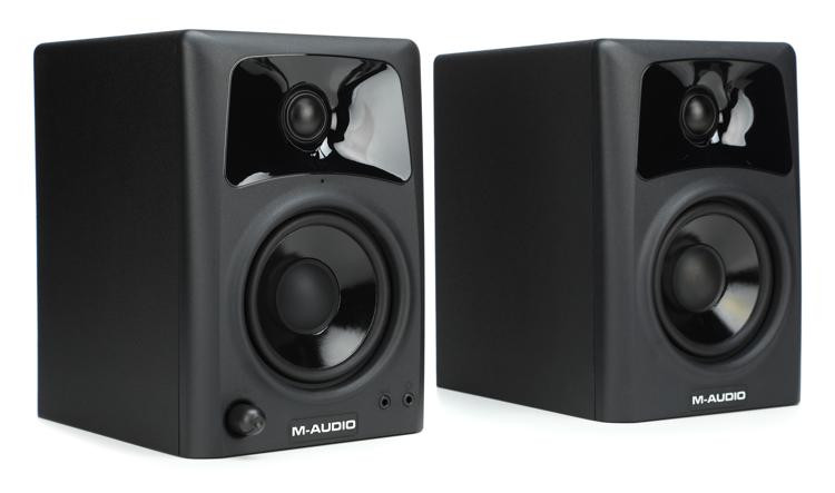 M-Audio AV42 4 inch Powered Studio Monitors | Sweetwater