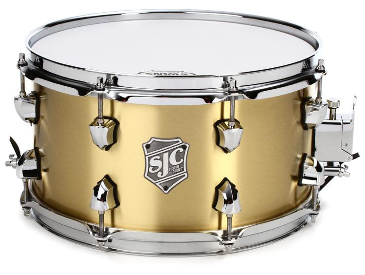 SJC Custom Drums Goliath Bell Brass Snare Drum 7" x 13" Sweetwater