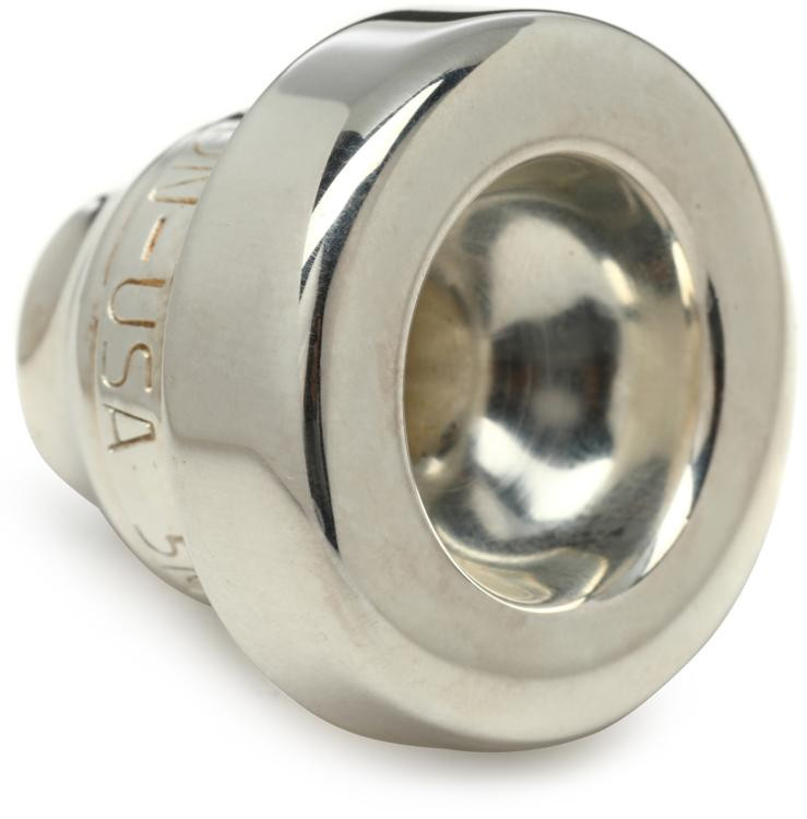 Warburton TPT5M Trumpet Mouthpiece Top 5M, Silverplated Sweetwater
