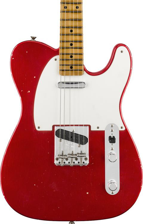 Fender Custom Shop 1957 Telecaster Journeyman Relic - Aged Candy Apple ...