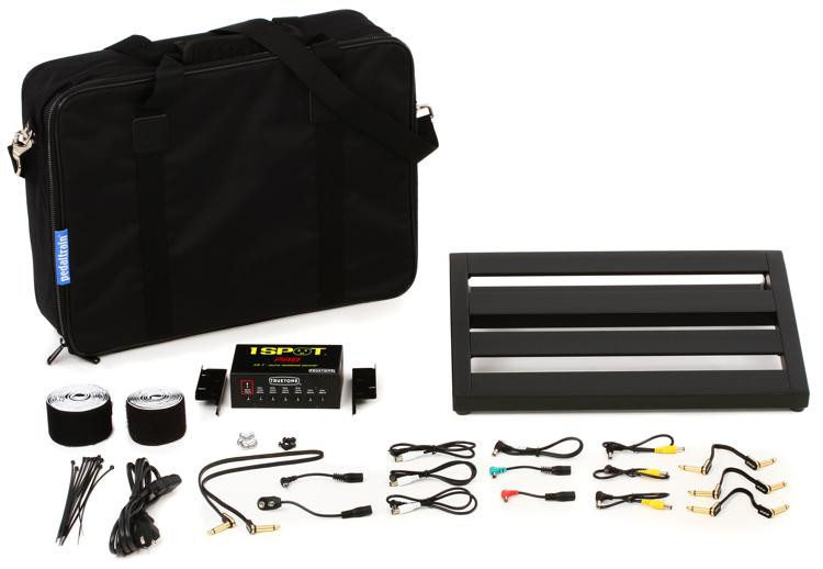 Pedaltrain Compact Gigging Pedalboard Kit with Truetone Power & EBS