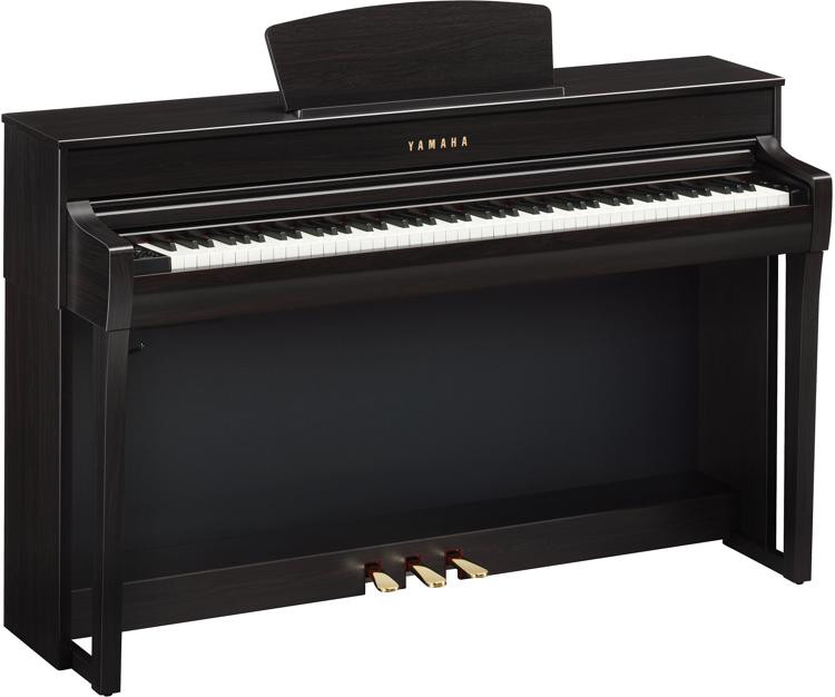 Yamaha Clavinova CLP735 Digital Upright Piano with Bench Rosewood