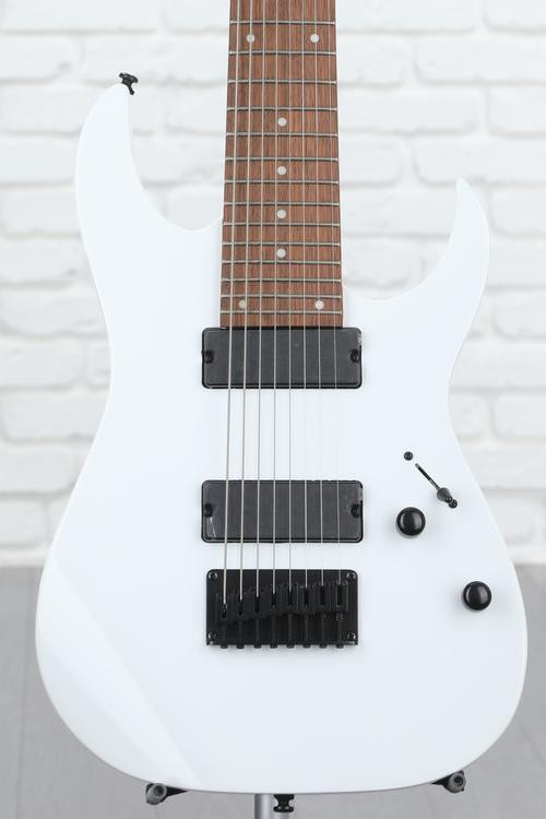 Ibanez RG Standard RG8 8-string Electric Guitar - White | Sweetwater