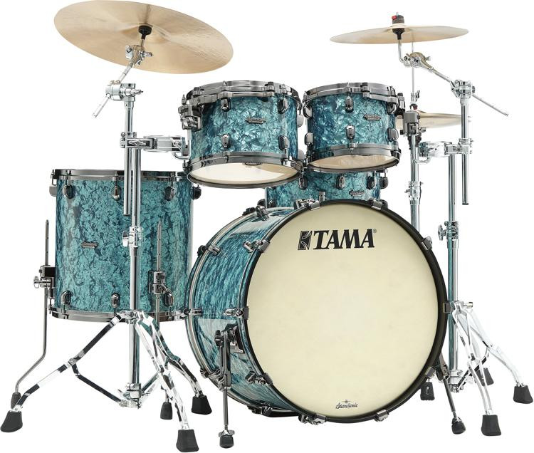 Tama Starclassic Maple MR42TZBNS 4piece Shell Pack Turquoise Pearl